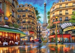 dino puzzle odlesky paříže 2000 dílků