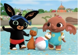 Puzzle Bing u bazénu 24 dílků