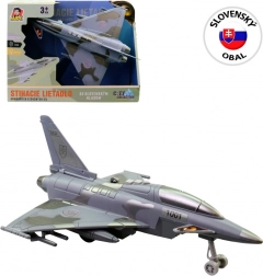 Stíhací letadlo na setrvačník se světlem a zvukem