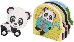 Interaktivní set Mini Mani Panda – hračka a knížka s aplikací
