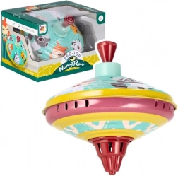 Kovový káča kolotoč s pumpičkou