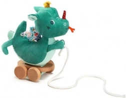 Tažná hračka na kolečkách Drak Joe