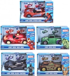 pojízdné autíčko marvel 1:32 se světlem a zvukem, mix modelů