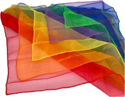 Sada žonglérských šátků Goki 6 ks