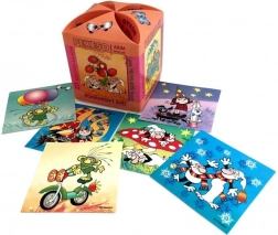 Pexeso v ozdobné maxi krabičce - Pohádkový svět Zdeňka Smetany