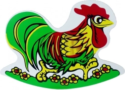 Dřevěné houpadlo kohout pro děti