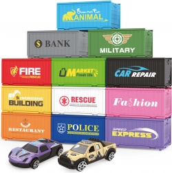 Kontejnerové město se 6 kontejnery