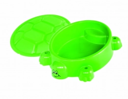 Pískoviště želva se světle zeleným víkem