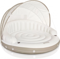 Nafukovací ostrov s clonou INTEX 199 × 150 cm