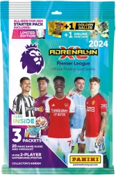 Panini Premier League Adrenalyn XL startovací sada sběratelských karet 2023/2024