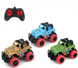 Auto na dálkové ovládání s LED efekty 14,5 cm