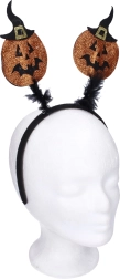 Karnevalová čelenka s ozdobou dýně
