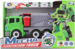 Transformující popelářský robot 2v1 na baterie