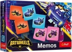 Pexeso Batmanův vozový park Batwheels