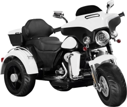 Dětský elektrický chopper motocykl – Bílá
