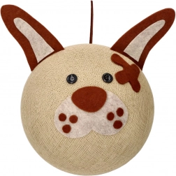 Dětská závěsná lampa pejsek ZOO Cobo, ruční výroba Itálie