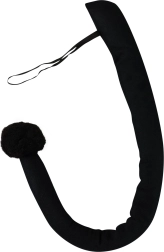 Čertí ocas z filcu s tvarovacím drátkem