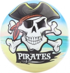 Míč s pirátským motivem 23 cm