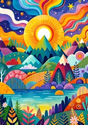 Puzzle Kouzelný horizont 1000 dílků