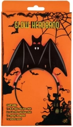 Svítící čelenka s motivem netopýra