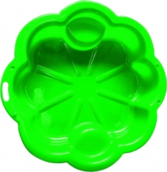 Pískoviště ve tvaru květiny zelené