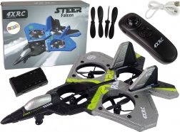 RC tryskáč z EPP s LED a 360° akrobacií