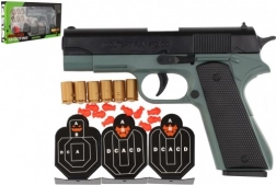 Pistole na pěnové náboje s terči