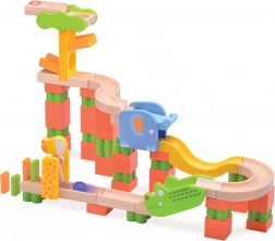 Wonderworld dřevěná kuličková dráha Safari