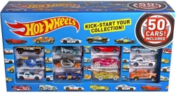 sada autíček Hot Wheels 50 ks
