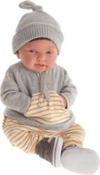 Realistická panenka miminko Pipo 40 cm