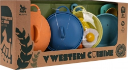 Dětská kuchyňská sada z bioplastu – 12 dílů