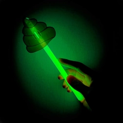 Svítící hůlka Hovínko