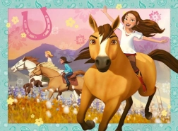 Ravensburger Puzzle Spirit: Volnost ve větru XXL 150 dílků