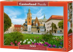 Puzzle 500 dílků – Wawel, hrad Kraków, Polsko