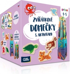 Kvído – zvířátkové domečky s aktivitami