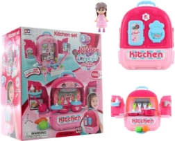 Nádobí v batohu pro děti 3v1