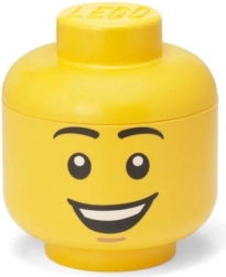 Lego úložná hlava S – šťastný chlapec