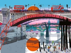 Puzzle V Londýně 1500 dílků od Ravensburger