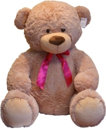 Plyšový medvěd Norbert béžový 75 cm