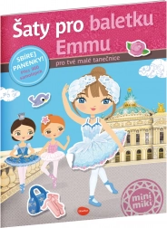 Šaty pro baletku Emmu – Samolepková kniha