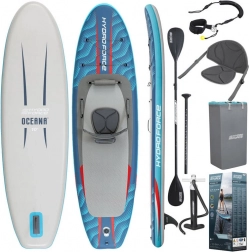 Nafukovací paddleboard HYDRO-FORCE OCEANA 2v1 se sedákem 305 × 84 × 15 cm