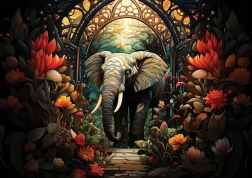 Puzzle Strážce květin 1000 dílků ART PUZZLE