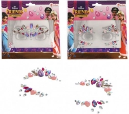 Obličejové zdobící kamínky Princezna
