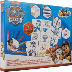 Foukací fixy Tlapková patrola