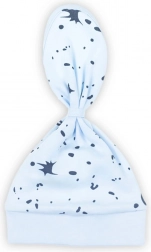 Kojenecká bavlněná čepička-šátek Nicol Max