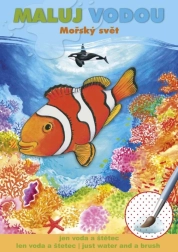 Malování vodou A5 – mořský svět
