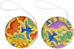 Kovové jojo s motivem dinosaurů