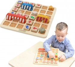 masterkidz kódovací logická hra najdi cestu k sýru