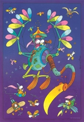 Puzzle Mordillo: cesta 500 dílků