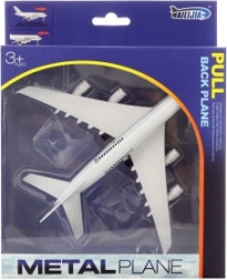 Kovové letadlo na baterie se zpětným chodem